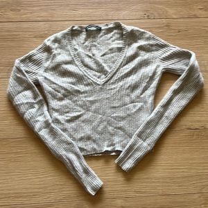 Brandy Melville Grey Womens Top